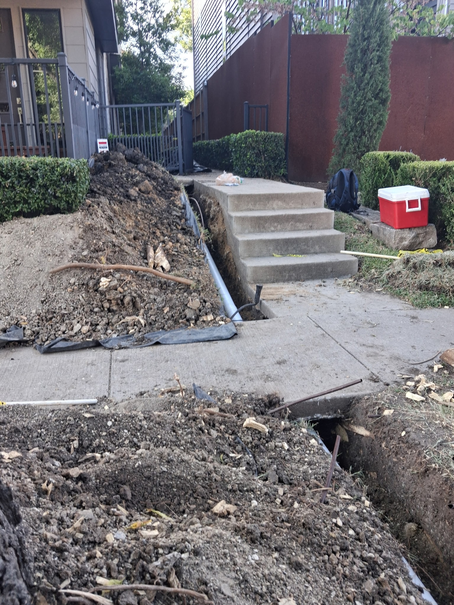 Recent excavation project